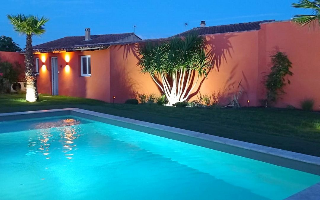 Création de Jardin avec Massif à Jacou