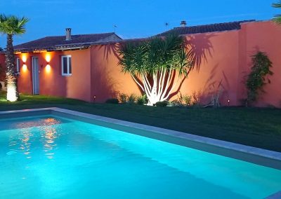 Création de Jardin avec Massif à Jacou