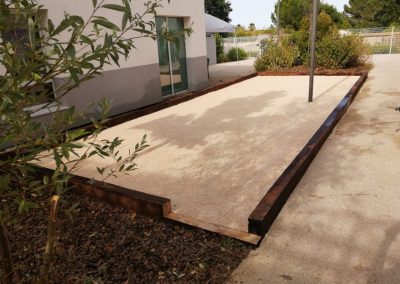 Boulodrome pour maison de retraite