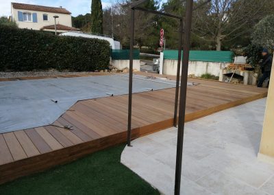 Terrasse Itauba et Carrelage