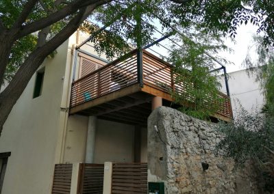 Terrasse en bois sur mesure à Vic-la-Gardiole