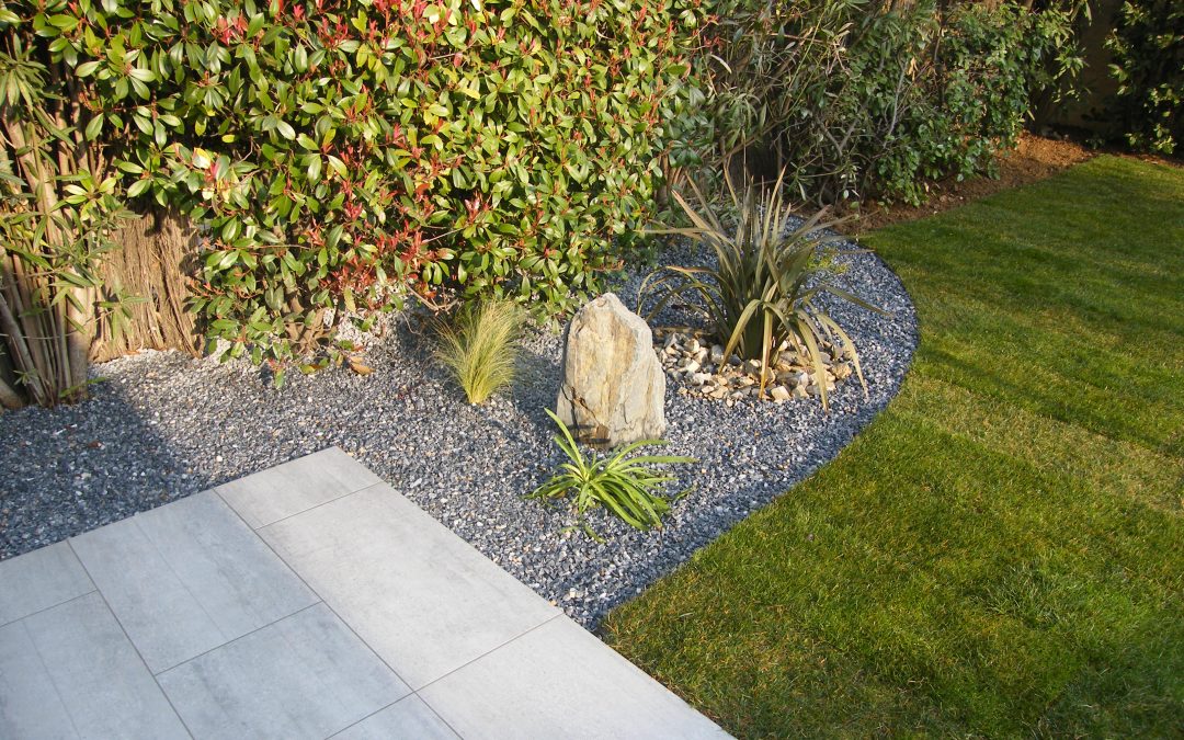 Palissade, Potager, Carrelage et Gazon à Pérols