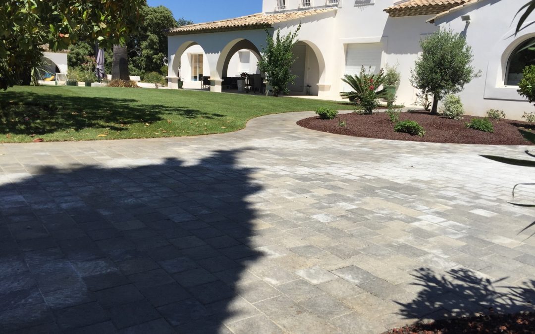 Création de Massif et Pavage à Pignan