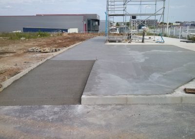 Terrassement et dalle béton à Castelnau-le-Lez