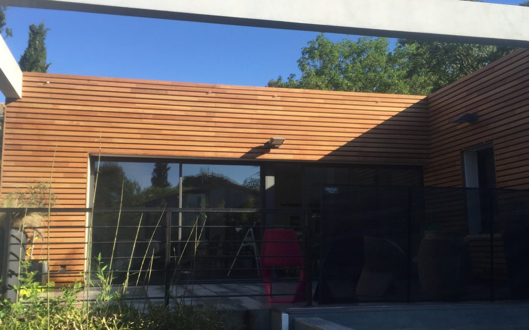 Bardage en bois à Nîmes