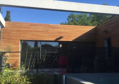 Bardage en bois à Nîmes